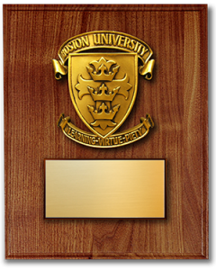 Boston University Plaque MD